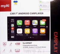 Автомагнітола MP5 CJ CP607 BT Android програвач в машину з підтримкою Apple carplay 4G-32G 2din автомобільна магнітола з сенсорним екраном 7"