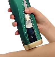 Professional Athome Ice Shedding T1 Laser Epilator for Facial and Body Hair Removal 36W Photo Epilator with Display and Cooling System