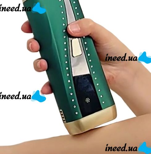 Professional Athome Ice Shedding T1 Laser Epilator for Facial and Body Hair Removal 36W Photo Epilator with Display and Cooling System