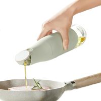 Glass bottle dispenser for oil and sauce Fuel injection bottle AND832 400ml with gravity lid, Dispenser dispenser for liquid products