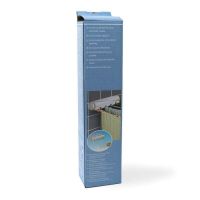 Автоматична розсувна сушарка для білизни Cloth Dryer RL-0101, Настінна витяжна білизняна мотузка, Роликова сушка на 4 мотузки, Біла