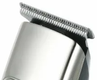 Беспроводная аккумуляторная USB машинка VGR V-008 для стрижки усов и бороды, Портативный аккумуляторный триммер бритва для мужчин Серебристый