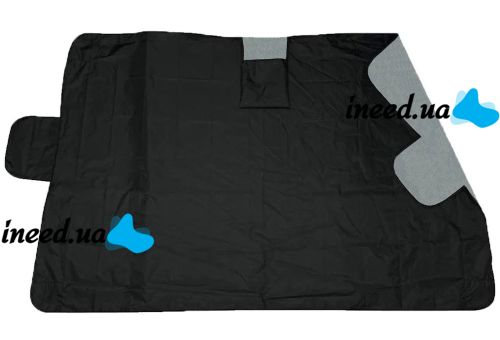 Protective cover against freezing on the windshield of a car Weather Force 360 all-season mat cover on the windshield from snow, ice and sun 160x120 cm