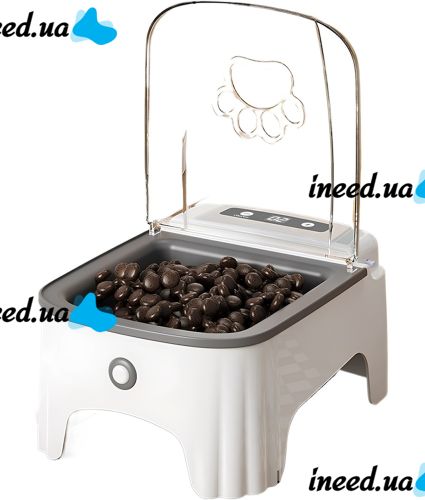 Автоматична годівниця для тварин Pet Smart Feeder AND 1-52 600 мл автогодівниця миска з автоматичним дозатором корму, таймером для котів і собак