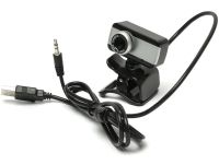 Провідна веб камера з мікрофоном Digital HD Camera RD517 640х480 універсальна зовнішня USB веб-камера на прищіпці для ПК комп'ютера і ноутбука Чорна