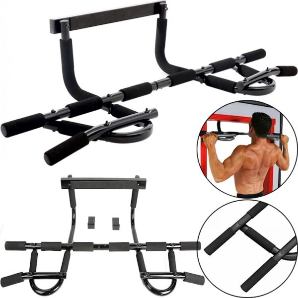 Multifunctional horizontal bar in the doorway Power Trainer Pro BA-101 up to 135 kg Home Exercise Machine Power Trainer on the door pumping 12 muscles 
