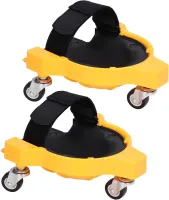 Knee Blades 1603 protective roller kneepads for construction work, knee protection with swivel wheels for flooring repairs