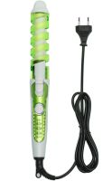 Spiral curling iron for hair styling Domotec MS-4901 device for curls and waves 19 mm cone curling tongs Nova NHC-8558