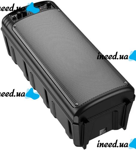Outdoor Speaker with Microphone Hoco BS52 Billowing Outdoor Wireless Portable Bluetooth Speaker System, Stand-alone Karaoke, Remote Control and Color Music