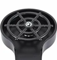 Ополіскувач склянок і кухлів Foheel JS-04 для кухонної раковини під тиском, Ринзер MAG-631 для швидкого очищення келихів і чашок Чорний