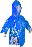 Children's Raincoat Disney Minnie Mouse Windproof Raincoat Raincoat with Long Sleeves and a bag to protect against wind and rain for Children Minnie Mouse