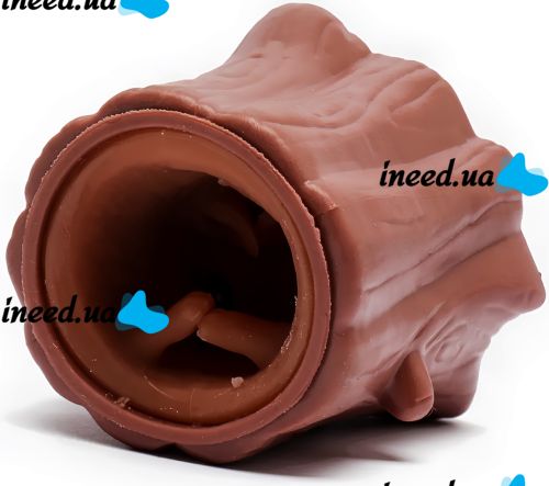 Silicone Antistress Squirrel Toy in a Hollow Nutty Squirrel Popper JG-88 6.5 x 6cm Bouncing Pop It Sweatshirt in a Log for Children T206 Brown 
