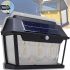 Outdoor Wall Lamp COBA Solar Wall Lamp HW 999-3W Rechargeable Solar Powered Pendant Lamp with Motion Sensor 3 Lamps 3 Modes