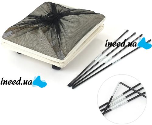 Тканевая корзина для белья Rolling Bag AND243 складной передвижной бельевой ящик на колесиках для хранения вещей, грязной одежды, игрушек