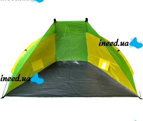Пляжная двухместная палатка-тент Ракушка Send Tent WM-0T103 Зеленая 210×120×105 см автоматическая туристическая тент палатка с каркасом для кемпинга
