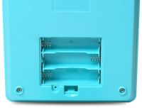 Children's electronic piggy bank safe Robot Bodyguard Blue, bill acceptor, Safe-piggy bank with combination lock for paper bills, coins with fingerprint