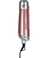 Gemei GM-4831 7 in 1 styling multistyler hair dryer brush with attachments 2200W flat iron curling tongs Gemmy for drying, curling, straightening and volumizing hair Pink