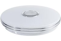 Потолочный светильник RGB Lamp GS-7062 38 см 60W круглая светодиодная LED люстра с регулировкой яркости, Bluetooth колонкой и пультом управления