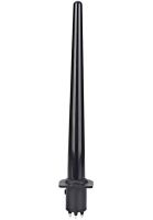 Kemei KM-4083 4-in-1 cone curling iron for curling hair, spiral styler with replaceable nozzles multi-styler with ceramic coating curling iron