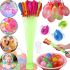 Happy Baby Balloons MS Water Balloon Set-23-221 37 pieces set of colorful balloons bombs for water battles with a nozzle for water inlet