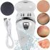 Пемза для ног Callus Remover Vacuum электрическая шлифовальная пилка, аккумуляторная электропемза для чистки пяток и удаления мозолей c USB зарядкой