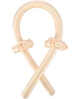Satin soft Reclaire curlers for self-styling with elastic bands and a hairpin, a soft ribbon for cold curling, a kerlik headband for curls