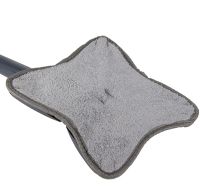 Квадратна телескопічна швабра Triangle Spin Mop для сухого та вологого прибирання регульована швабра конюшина з віджимом 360 для миття вікон і стін