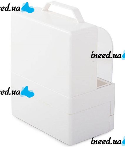 Настільний органайзер для зберігання косметики Cosmetic Storage Box GW-880 косметична поличка 4 секції з висувними ящиками і ручкою Біла