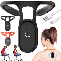 Розумний коректор постави Posture Device S910 з вібро нагадуванням USB Корсет від сутулості з датчиком неправильного положення спини з вібрацією