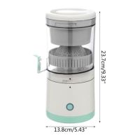 Акумуляторна Ручна міні соковижималка Citrus Juicer YZJ-001 для цитрусових, портативний блендер для ягід і фруктів з USB-зарядкою на акумуляторі