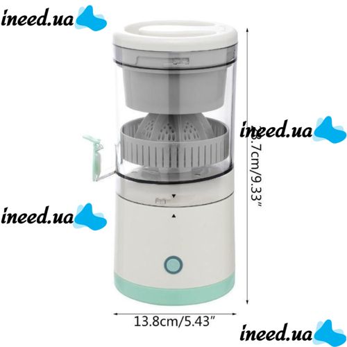 Акумуляторна Ручна міні соковижималка Citrus Juicer YZJ-001 для цитрусових, портативний блендер для ягід і фруктів з USB-зарядкою на акумуляторі