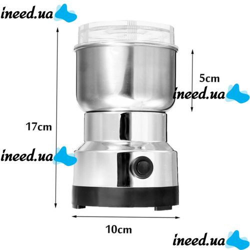 Electric Coffee Grinder 150 W NIMA Electric Grinder NM-8300 Rotary with Stainless Steel Knives Coffee, Spice Grinder, Electric Mill