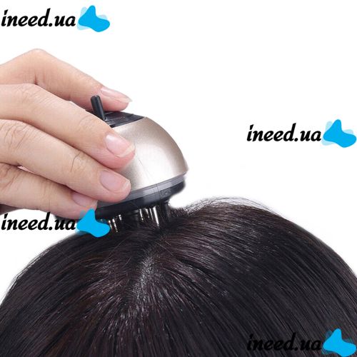 Масажер гребінець Hair Dressing Comb для лікування і догляду за волоссям, масажний аплікатор гребінь для шкіри голови, Щітка для масажу і скрабування