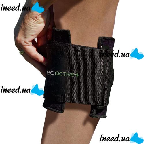 Compression Medical Cuff on the Knee Be Active Magnetic Knee Pad BeActive for Back and Leg Pain Pad Knee Brace Active Plus Black