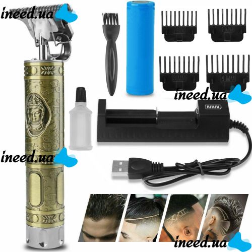 Wireless Edging Machine Hair Clipper WS-T99 for Cutting Mustache and Beard Hair Rechargeable Portable Waterproof Trimmer Razor