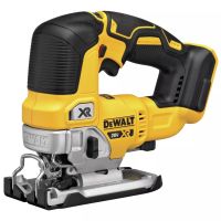 Аккумуляторный электролобзик DeWalt DCS331B 20V 2AH для фигурной резки дерева и металла с 2 аккумуляторами, Беспроводная лобзиковая пила Деволт