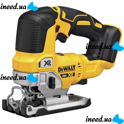 Аккумуляторный электролобзик DeWalt DCS331B 20V 2AH для фигурной резки дерева и металла с 2 аккумуляторами, Беспроводная лобзиковая пила Деволт
