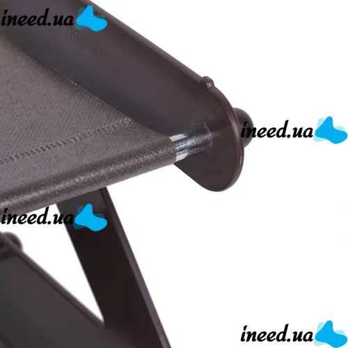 Складна етажерка полиця для зберігання взуття Z-Shared Shoe Rack YH8802-4 на 4 полиці, Побутова стійка органайзер YH-8802 для речей і взуття кавова