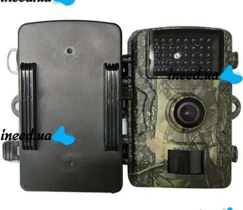 Охотничья фотоловушка Trail Wild Hunt DL-001 IP66 12mp с экраном 2" и ночным видением, Боди камера нагрудный видеорегистратор с датчиком движения