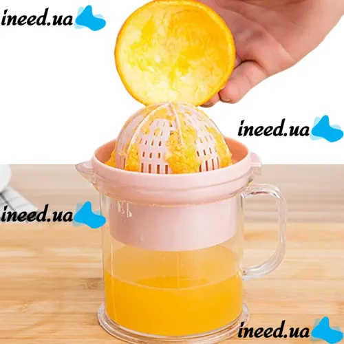 Ручна міні-соковижималка Juicer XL-295 чашкою для фруктів, Універсальна соковижималка фрешер для ягід з ємністю для соку XL 295