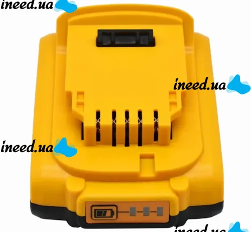 Universal Rechargeable Battery Dewalt DCB203 Yellow Li-on 24V 2Ah for Power Tools, Additional battery for a screwdriver 24V Yellow