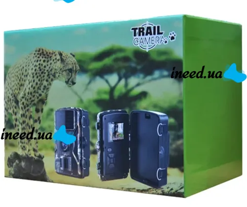 Охотничья фотоловушка Trail Wild Hunt DL-001 IP66 12mp с экраном 2" и ночным видением, Боди камера нагрудный видеорегистратор с датчиком движения