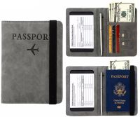 Органайзер для документів і паспорта Travel Passport Brauberg з кишенями і гумкою для зберігання карток, обкладинка чохол зі штучної шкіри
