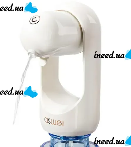 Automatic battery pump dispenser Suction pump AND LY-608 for supplying drinking water to a cooler bottle Electric pump dispenser for a bottle