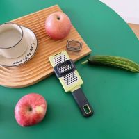 Manual Garlic Grater Functional Kitchen Gardget, Manual Kitchen Chopper, Garlic Grinder, Shredder-Grater, Presser, pres, Chocolate Cheese