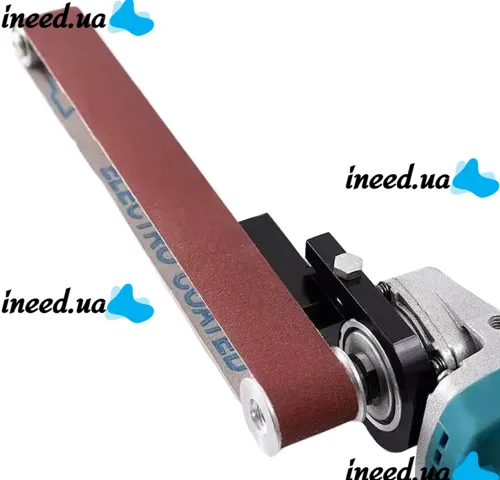 Belt sander adapter RUOKTOOL FT-140 M10 M14 on a Bulgarian Bulgarian milling machine 100mm/115mm/125mm, Grinder for polishing wood metal with 2 belts