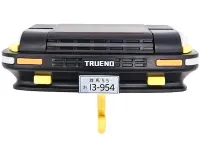 Настінний тримач органайзер для ключів у стилі Toyota Trueno AE86 з LED підсвічуванням фар, Настінна авто ключниця з 1 гачком від батарейок
