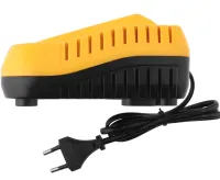 Зарядний пристрій для зарядки акумуляторів Dewalt 24V 3 контакти, Блок живлення зарядка Деволт для акумуляторної батареї 24В 2А від мережі Жовтий