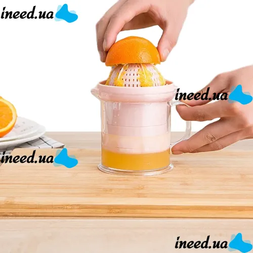 Ручна міні-соковижималка Juicer XL-295 чашкою для фруктів, Універсальна соковижималка фрешер для ягід з ємністю для соку XL 295