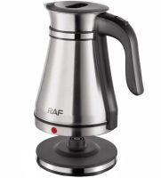 Electric kettle RAF R.7963 1.5L 1500W disc kettle in the form of a turbine, RAF tabletop electric kettle with operating indicator and auto unplugging.